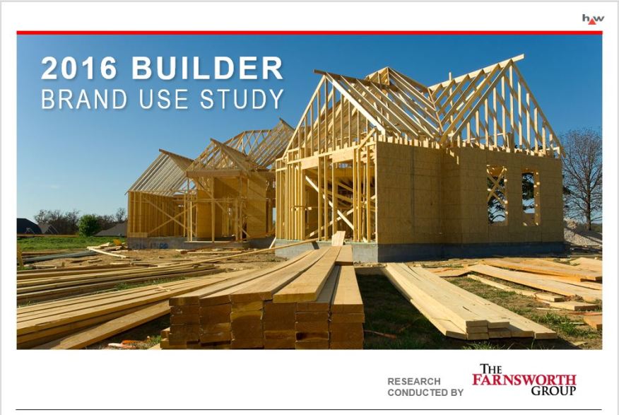 Builder Magazine's Brand Use Study Award
