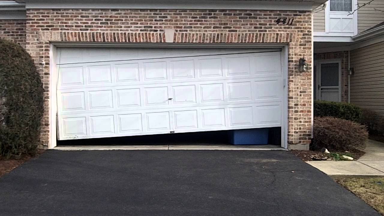 Garage door problem