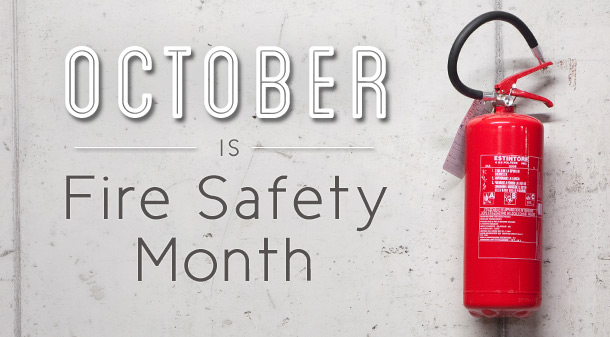 Fire safety month